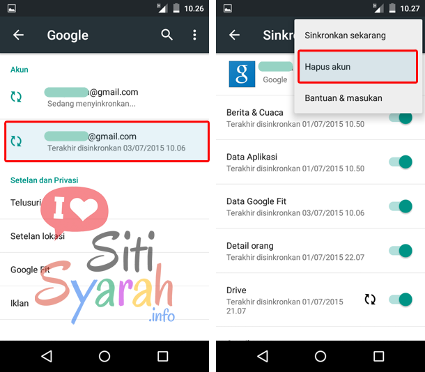 Cara Mengganti Akun Google Di Android