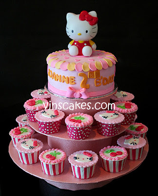  Kitty Birthday Cakes on Online Cakes Shop  2d Hello Kitty   Red Cherry For Joanne S 2nd B Day