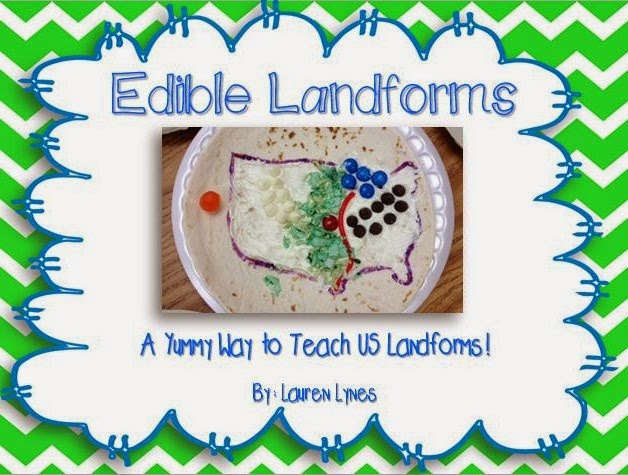 http://www.teacherspayteachers.com/Product/Edible-Landforms-Project-677871