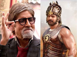 Amitabh Bachchhan and Film Bahubali Actor Prabhash