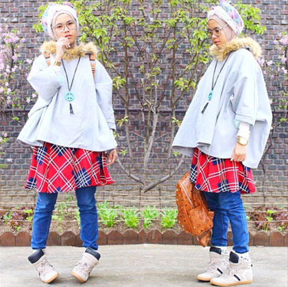 6 Style Fashion Hijab ala Korea IdBloginf