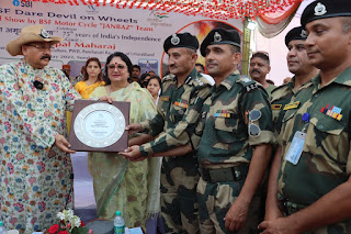 BSF dehradun honoured by tourism minister satpal maharaj
