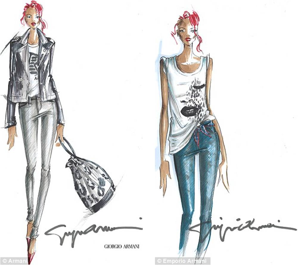 Rihanna Launches a Capsule Collection with Emporio Armani Jeans