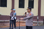 Kabag Ops Polres Muratara Pimpin Apel Ops Mantap Brata Musi 2023-2024 Persiapan Pengamanan Pemilu
