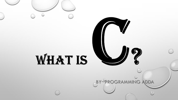 Introduction to C Programming Language