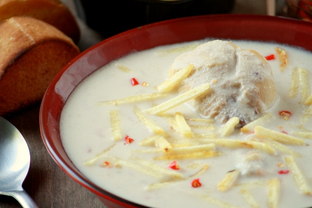 Sopa de maní / Peanut soup 