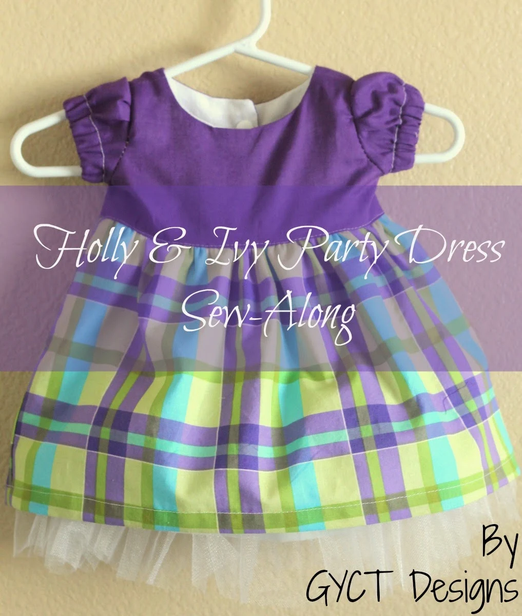 Holly & Ivy Party Dress Sew-Along - Day 2