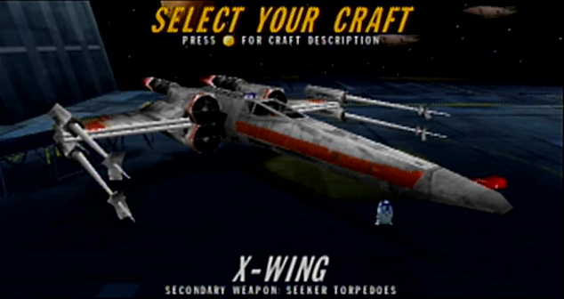 Star Wars: Rogue Squadron X-Wing in Hangar