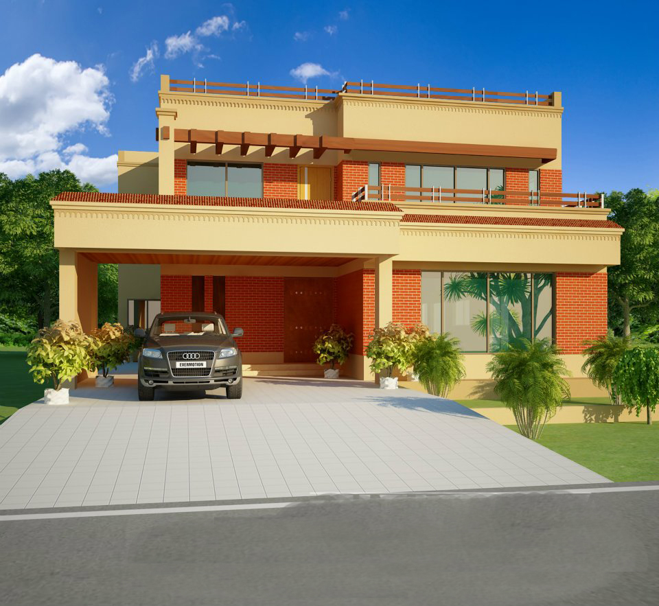 Modern Front House Elevation Designs