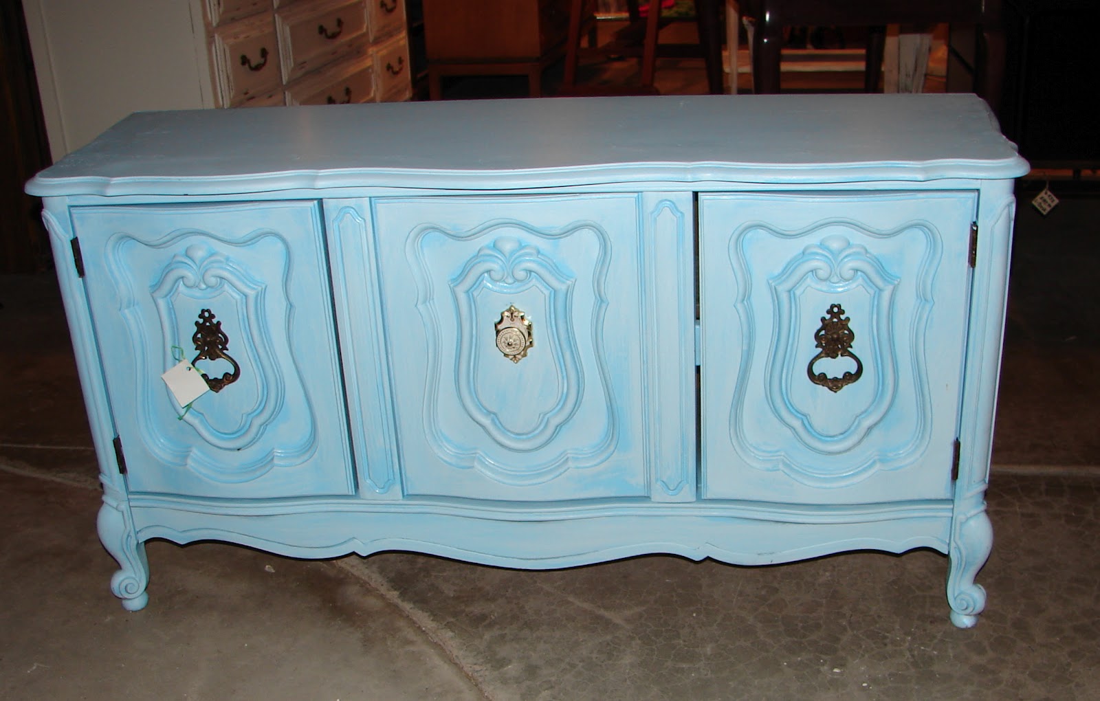 My Dear Trash: Help painting a French Provincial dresser.