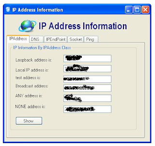 IP Address Information Project