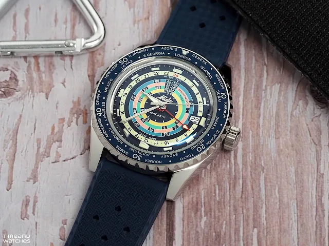 Mido Ocean Star Decompression Worldtimer