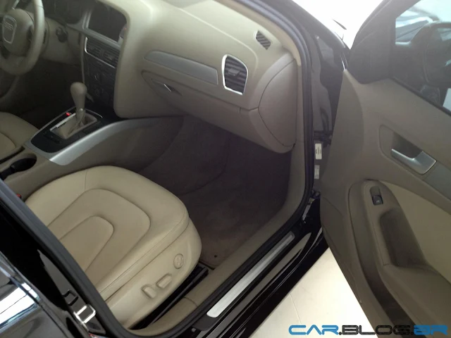 Audi A4 2012 - interior - couro creme