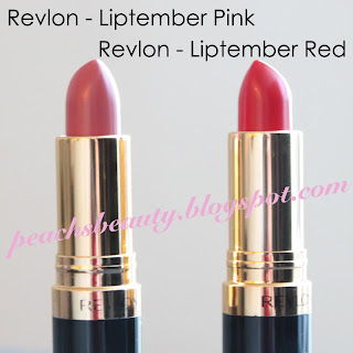 PeachsBeauty - Revlon Liptember Pink Red Lipstick Swatch