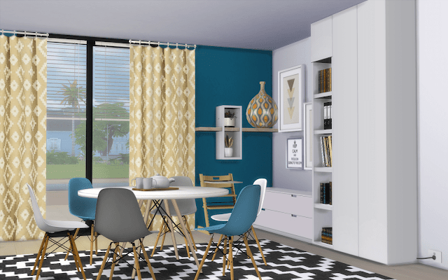 déco scandinave sims 4