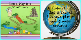 flat map versus globe