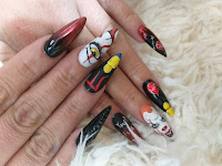 Ideas de manicura : Decoración de uñas para Halloween