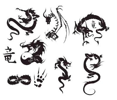 dragon art tattoo. Tribal Tattoo Dragon, Art