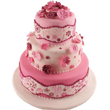 happy birthday cake pink. Romatic Business Cake Birthday