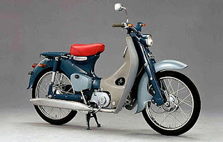 The Honda Cub motor scooter