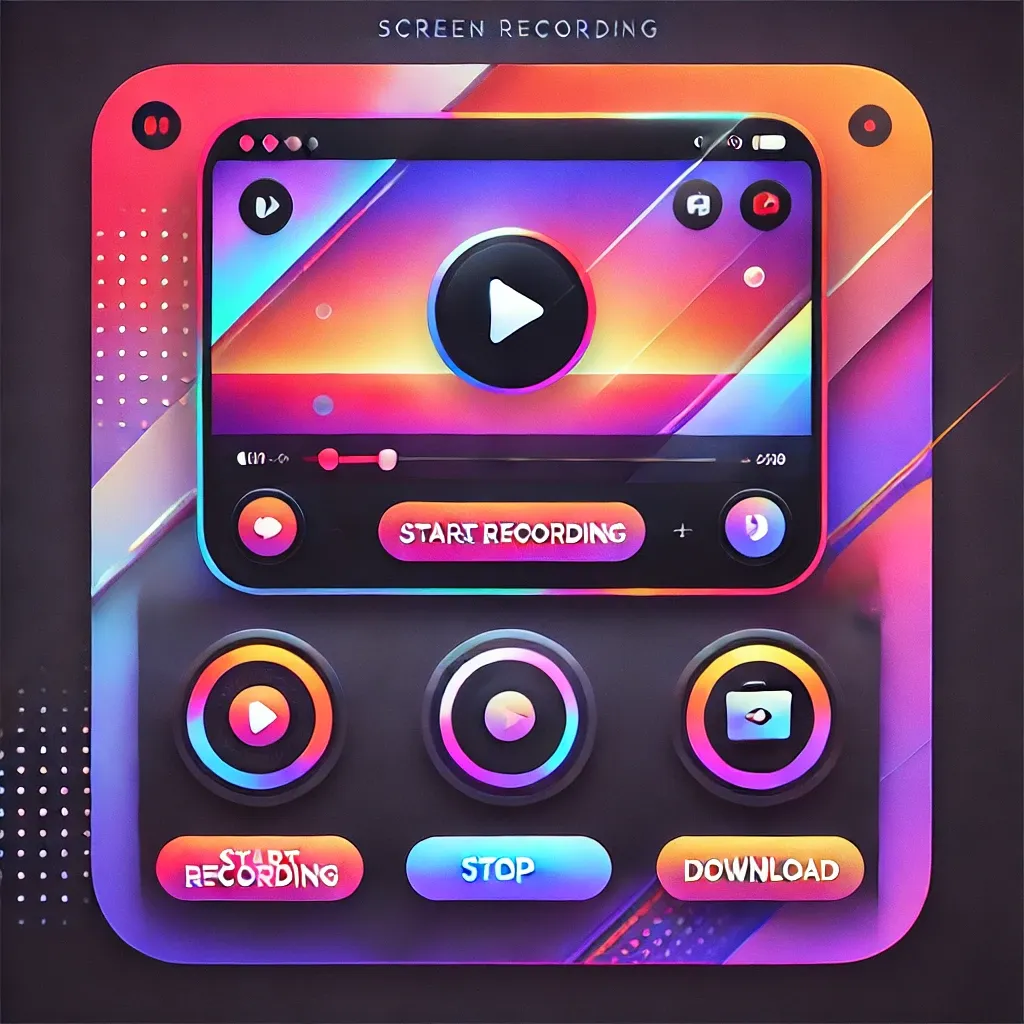 colorful styling and all its features use recordRTC library,