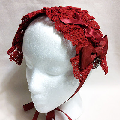 Baby the Stars Shine Bright Mary Ribbon Headdress (2009) Red