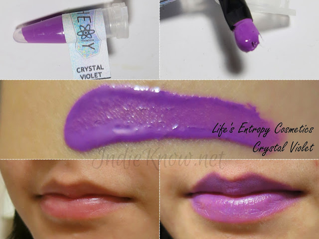 Life's Entropy Cosmetics Lip Theory Crystal Violet