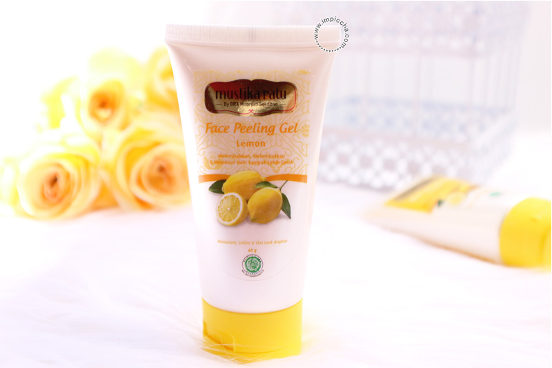 Mustika Ratu Face Peeling Gel Lemon