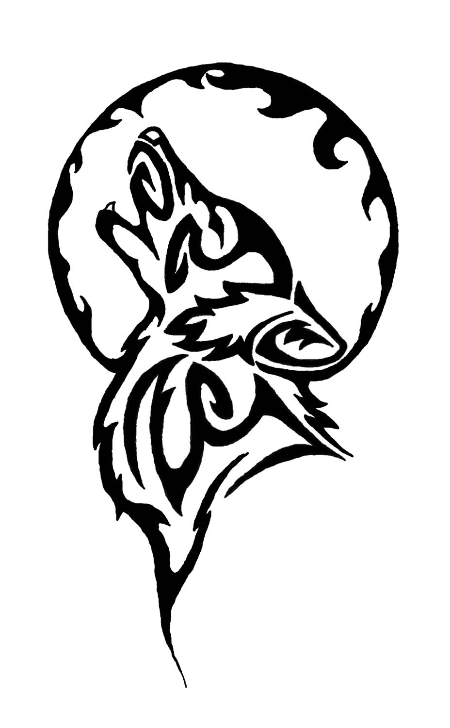 Wolf Best Tribal Tattoo Meaning  Gae Imagenes