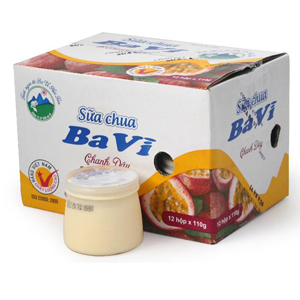 sữa chua ba vì Vị chanh dây 110G (hũ)