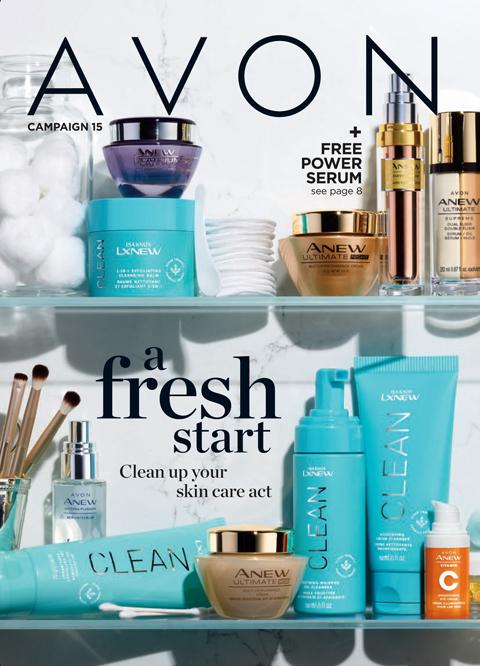 AVON Campaign 15 2021 Brochure/Catalog Online - A Refresh Start!