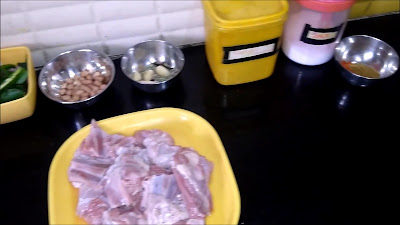 Ingredients for Kolhapuri Mutton Sukka | Dry Lamb Recipe