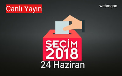 Canlı seçim sonuçları