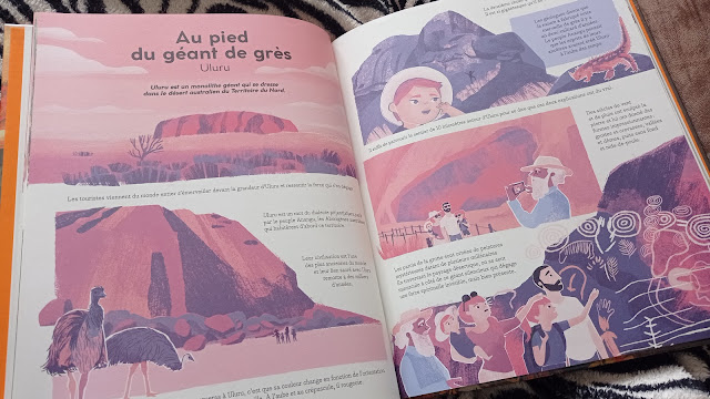 La beauté du monde, livre documentaire pour enfant sur les merveilles touristiques à découvrir en voyage, Editions Gallimard Jeunesse