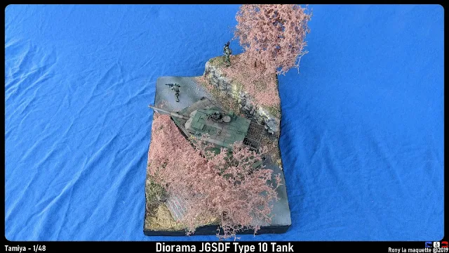 Diorama JGSDF Type 10 Tank & US Ariadna Ranger Force