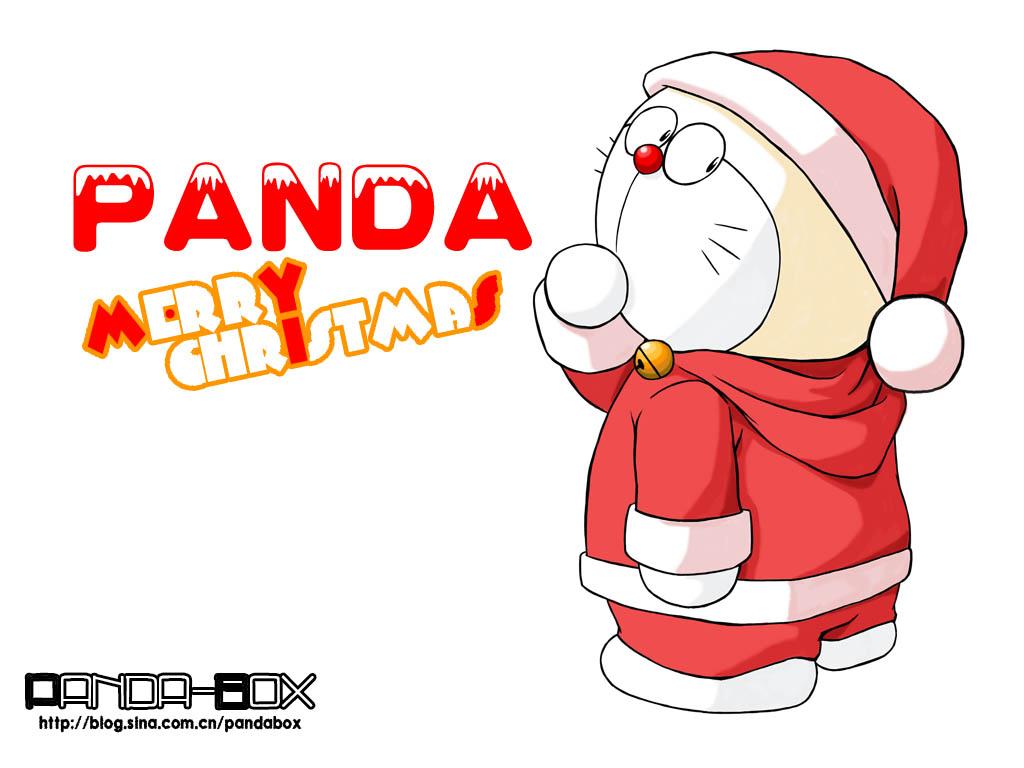  NEW WALLPAPER COLLECTION: funny doraemon santa claus anime wallpaper