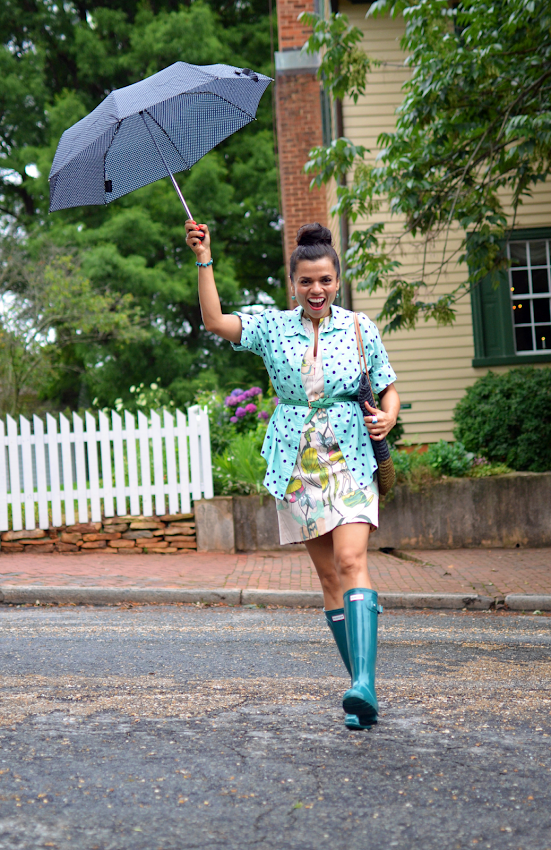 HUNTER BOOTS STREET STYLE