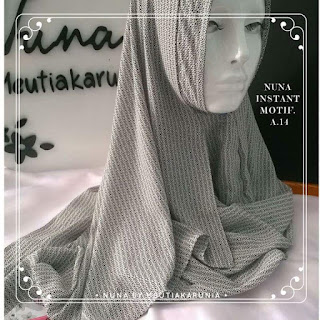 hijab nuna instan motif A.14