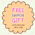 free gift with purchase!