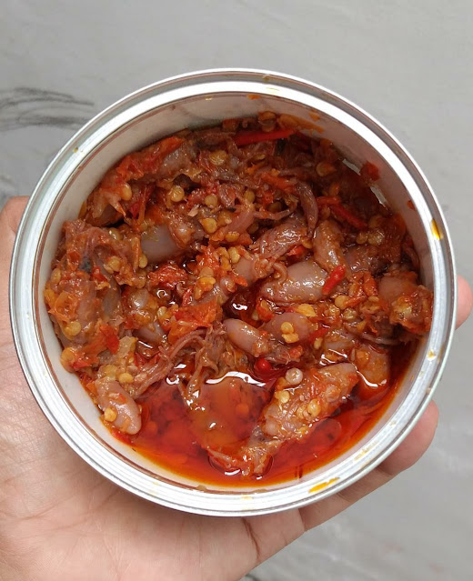 Sambel baby cumi pedas