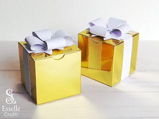 Double Bow Boxes by Esselle Crafts