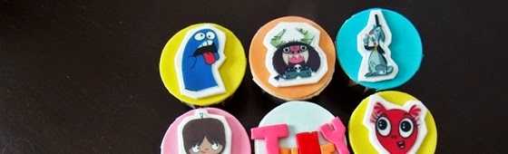 Picture of Monster design cupcakes