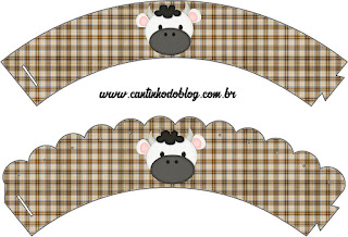 Funny Cow Free Printable Wrappers Cupcake.