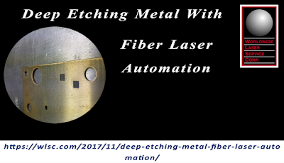 Deep Etching Metal With Fiber Laser Automation