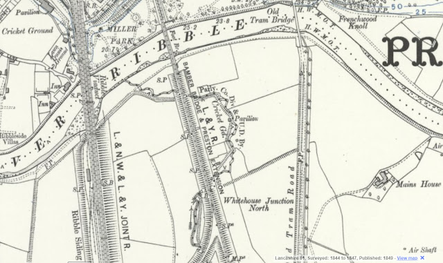 Whitehouse Junction North - Ordnance Survey Map Published 1913