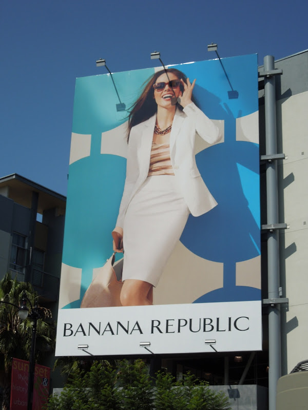Banana Republic Summer 2012 billboard