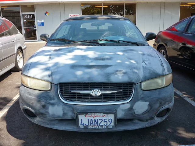 2000 Chrysler Sebring before Paint Job at Almost Everything Auto Body