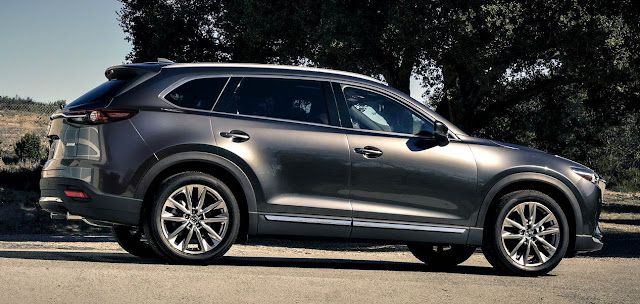 Mazda CX-9 2017 parte derecha gris