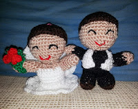 PATRON GRATIS NOVIOS AMIGURUMI 1458