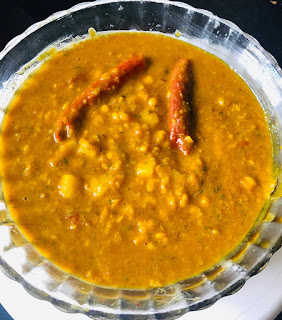 Dal-sabji is ready